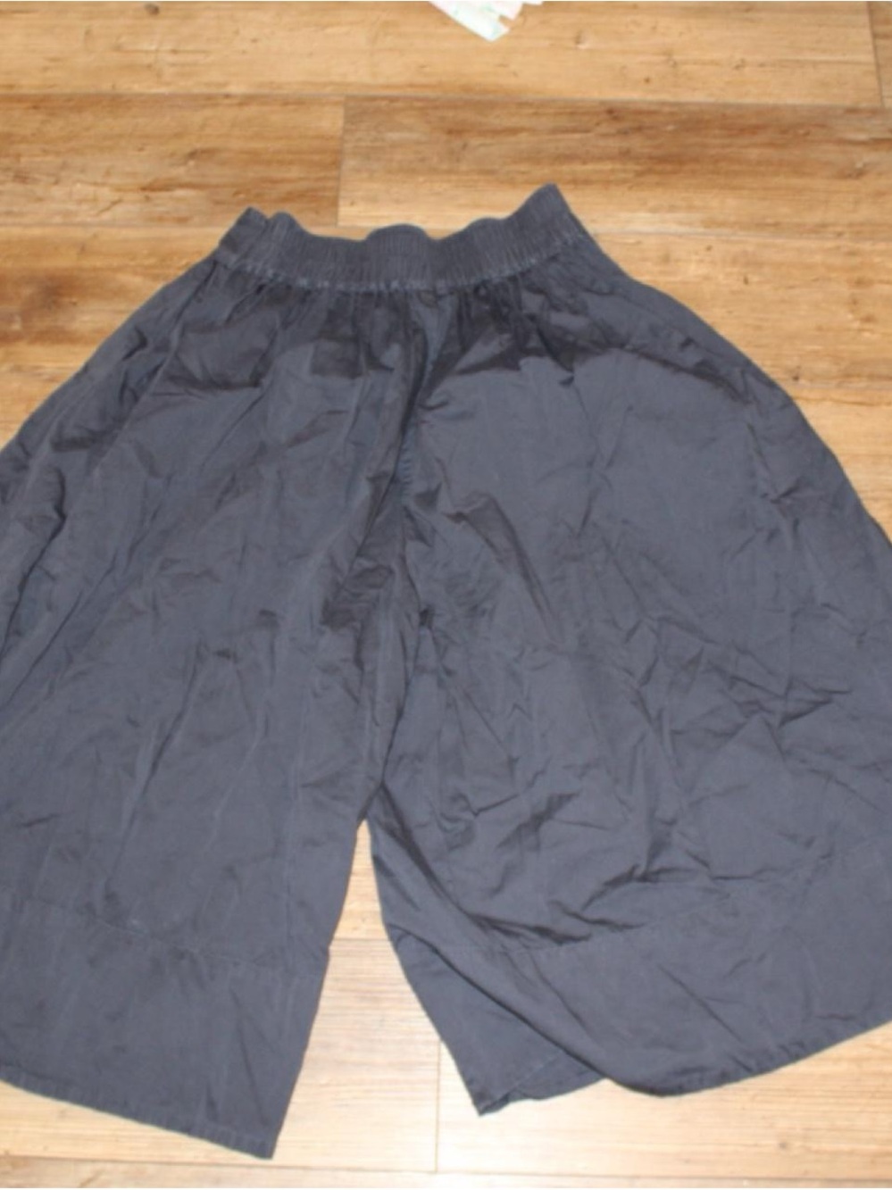 Maeve Black Elastic-Waist Jogger Pants